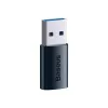 Baseus Ingenuity Adaptador USB-A a USB-C OTG (azul)