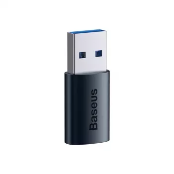 Baseus Ingenuity Adaptador USB-A a USB-C OTG (azul)
