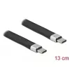 Cable plano FPC USB 2.0 DeLOCK 86940 USB Type-C a USB Type-C 13 cm