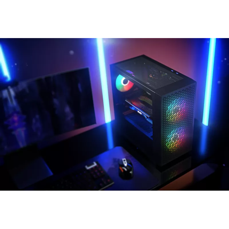 Logic DART PRO ARGB MINI USB-C caja de PC negra