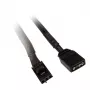 Cable adaptador ARGB de 3 pines Kolink L1-3ADP1-15 – 15 cm, convertidor ARGB de 3 pines
