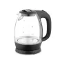 Hervidor de agua eléctrico de cristal Maestro MR-063-Negro, 2200 W, cuerpo de cristal, base inalámbrica
