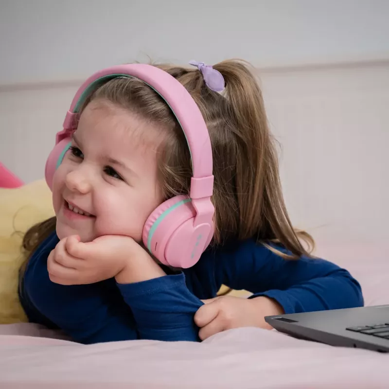 Auriculares Tellur Buddy Bluetooth Over-Ear Rosa