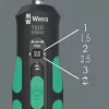 Wera 7510 Kraftform Safe-Torque Speed destornillador dinamométrico, 1-3 Nm, 1/4″