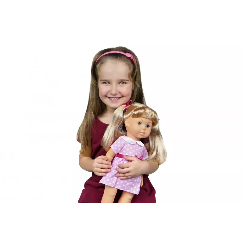 Muñeca Artyk Natalia camina con smartphone 41 cm – muñeca andadora Artyk 41 cm con accesorios