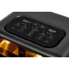 Freidora de aire doble Amica AFM 7020, 8 L, 2400 W, negra