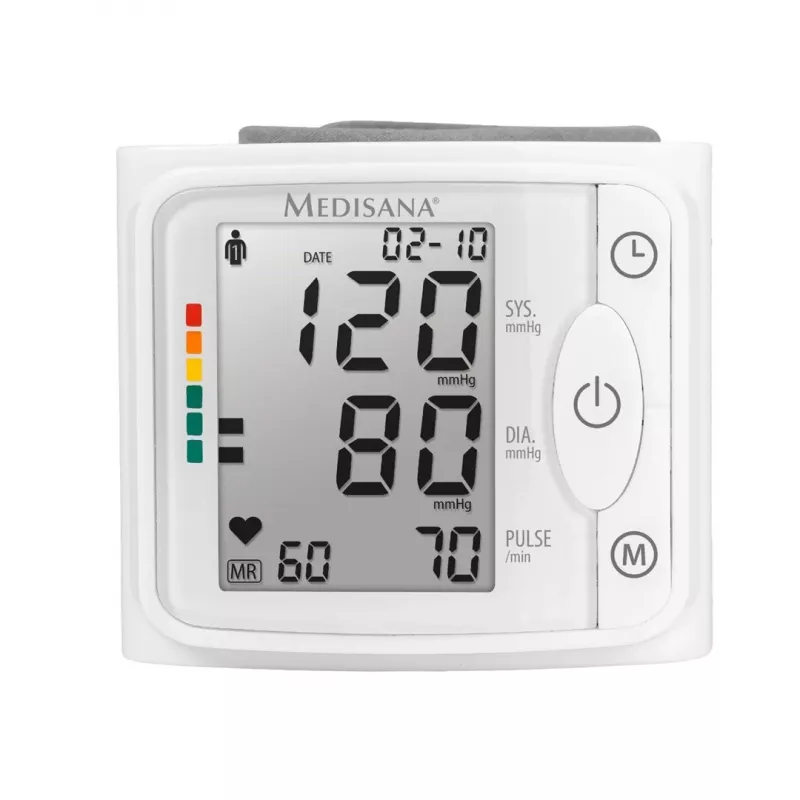Medisana BW 320 tensiómetro de muñeca - automático, 2 usuarios, 120 memorias