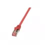 Cable de red LogiLink 3 m Cat.6 RJ-45 S/FTP rojo