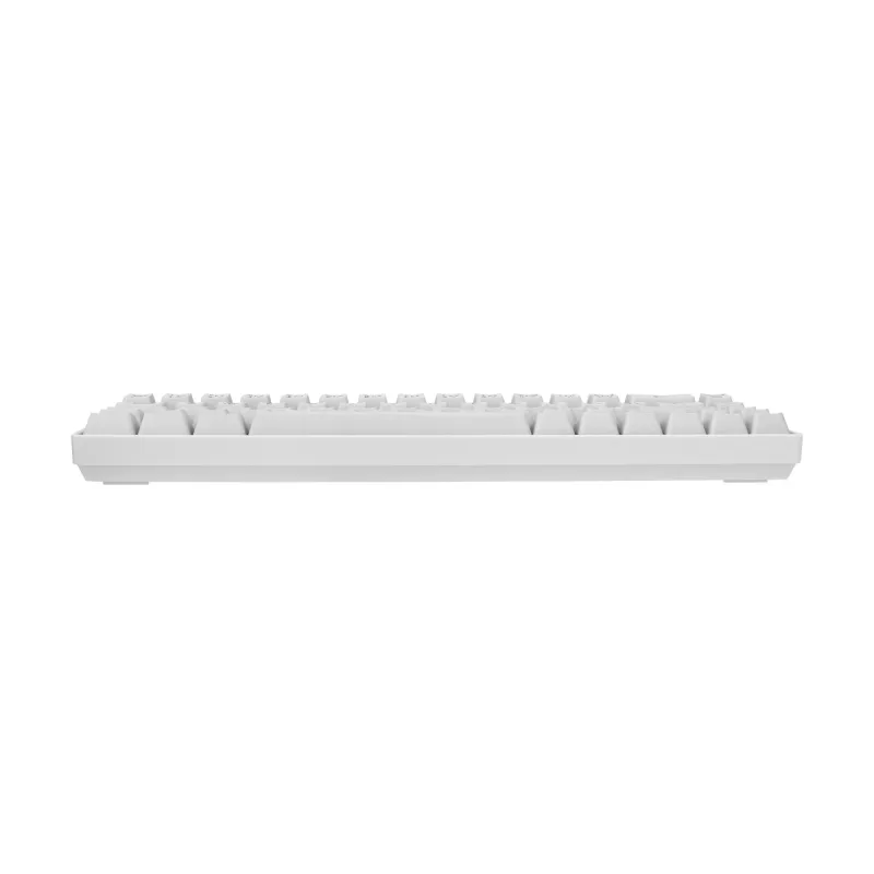 Teclado White Shark RONIN blanco USB QWERTY 68 teclas LED