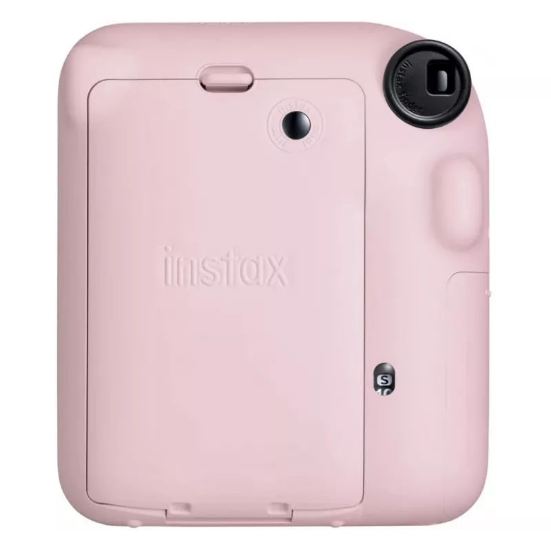 Cámara instantánea Fujifilm Instax Mini 12 Blossom Pink con pack de 10 hojas de película