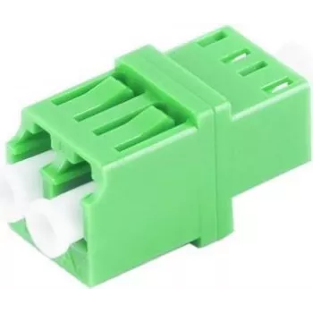 Adaptador de fibra óptica S/CONN 07-60021 LC verde monomodo 1 ud.