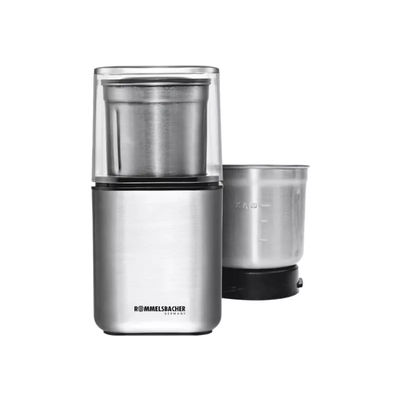 Rommelsbacher Molinillo de especias y café Acero inoxidable plata EGK 200 (EGK 200)