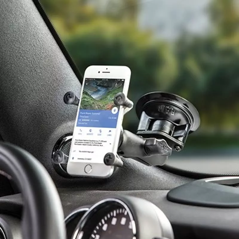 RAM Mounts soporte para teléfono X-Grip con ventosa Twist-Lock