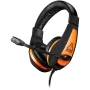 CANYON Star Raider GH-1A, auriculares gaming jack 3,5 mm con micrófono ajustable y control de volumen, con adaptador 2 en 1 de 3,5 mm, cable 2 m, negro, 0,23 kg