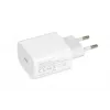 Cargador rápido USB Type-C de interior IBOX C-37, 20W, USB‑C PD 3.0, salida 3 A, blanco