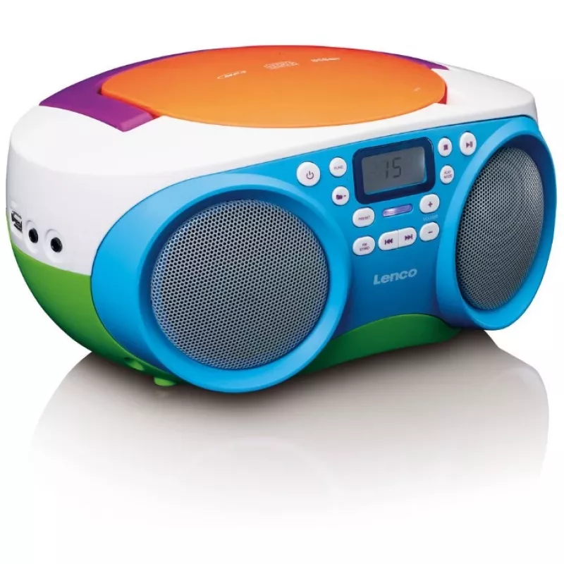 Radio portátil Lenco SCD41 multicolor