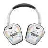 Auriculares con cable/inalámbricos Onikuma GT883 blanco — conexión Bluetooth y por cable, diseño over-ear