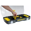Caja de herramientas/pequeñas piezas Stanley 1-97-514 negra, transparente