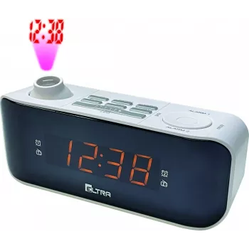Radio reloj Eltra Kasia (Kate) con proyector, negro