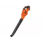 Black & Decker GWC1820PC Soplador de hojas a batería 209 km/h negro, naranja 18 V litio