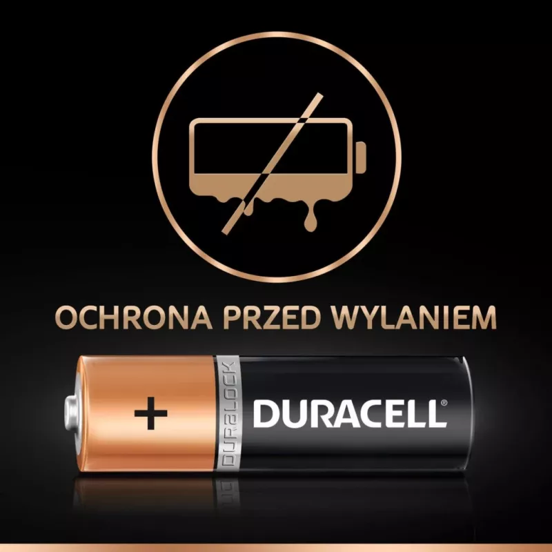 Pilas alcalinas Duracell Basic AAA/LR03, 4 uds.
