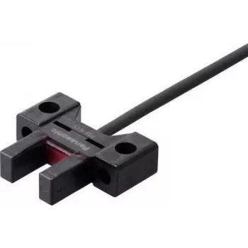Sensor fotoelectrico Panasonic PM-K45 tipo K barrera de horquilla, 5-24 V DC, conmutacion clara/oscura