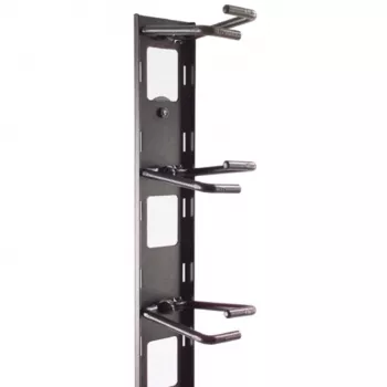APC NetShelter gestión de cables, organizador de cables vertical, anillos de cables, set de 8, negro, 55 mm x 766 mm x 85 mm