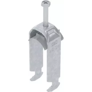 OBO BS-H2-K-28 FT Abrazadera 2056 2f 22-28mm galvanizada en caliente 1186223 50 (1186223)