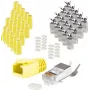 Conector macho RJ-45 ShiverPeaks 72067-20Y amarillo