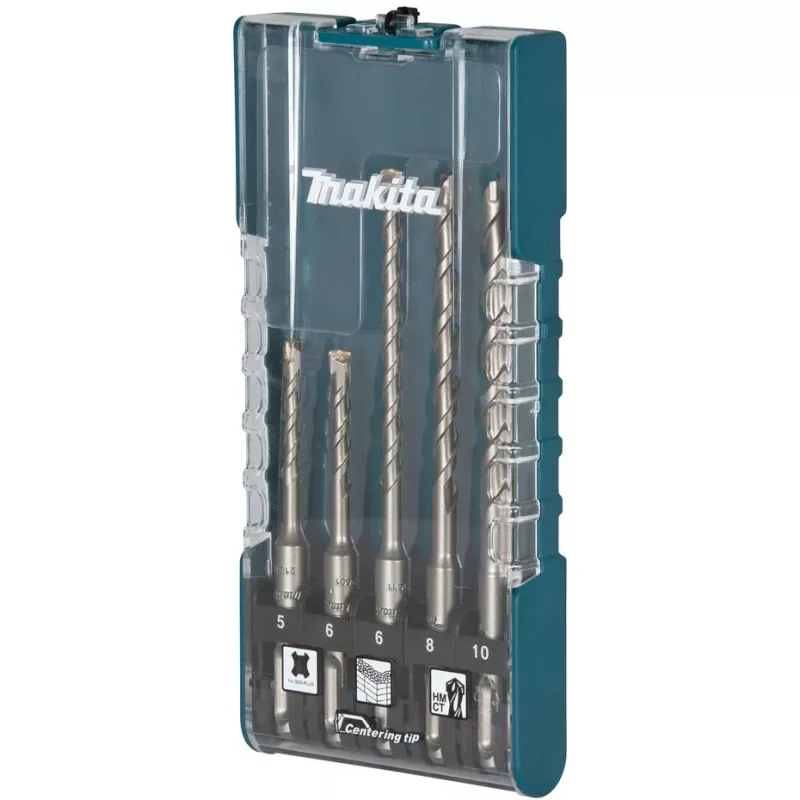 Makita E-15702 Juego de brocas para piedra SDS-PLUS 5 piezas (E-15702)