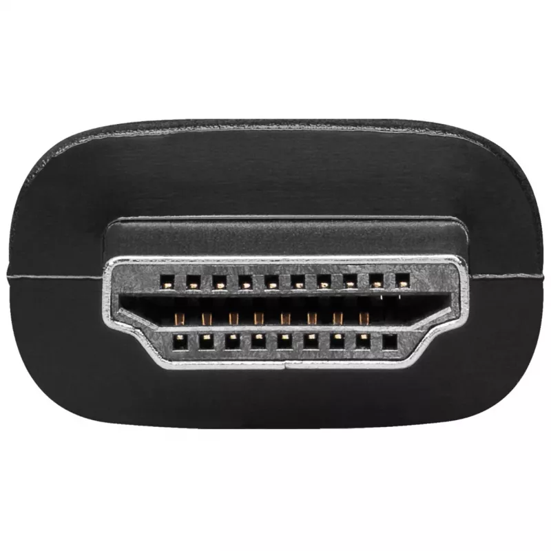 Adaptador HDMI™ / DVI-D Goobay Wentronic, conector macho HDMI estándar (tipo A), Negro – conector macho HDMI™ de 19 polos > conector hembra DVI-D (24+1) (68098)