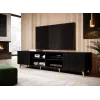 Mueble RTV Cama PAFOS 200x42x52 negro mate