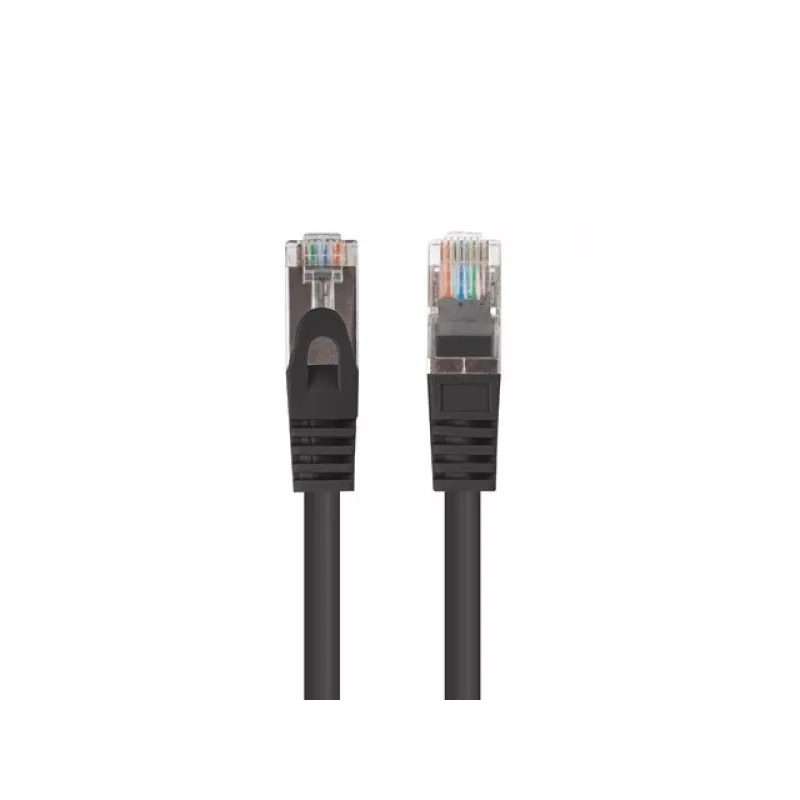 Lanberg PCF6-20CC-0150-BK Cable de red Cat.6 F/UTP, 1,5 m, negro, pack de 10