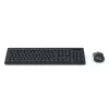 Conjunto de teclado y ratón WKM-100 negro