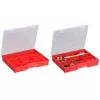 allit EuroPlus Basic 37/12 caja de almacenamiento, roja, 12 compartimentos