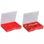 allit EuroPlus Basic 37/12 caja de almacenamiento, roja, 12 compartimentos