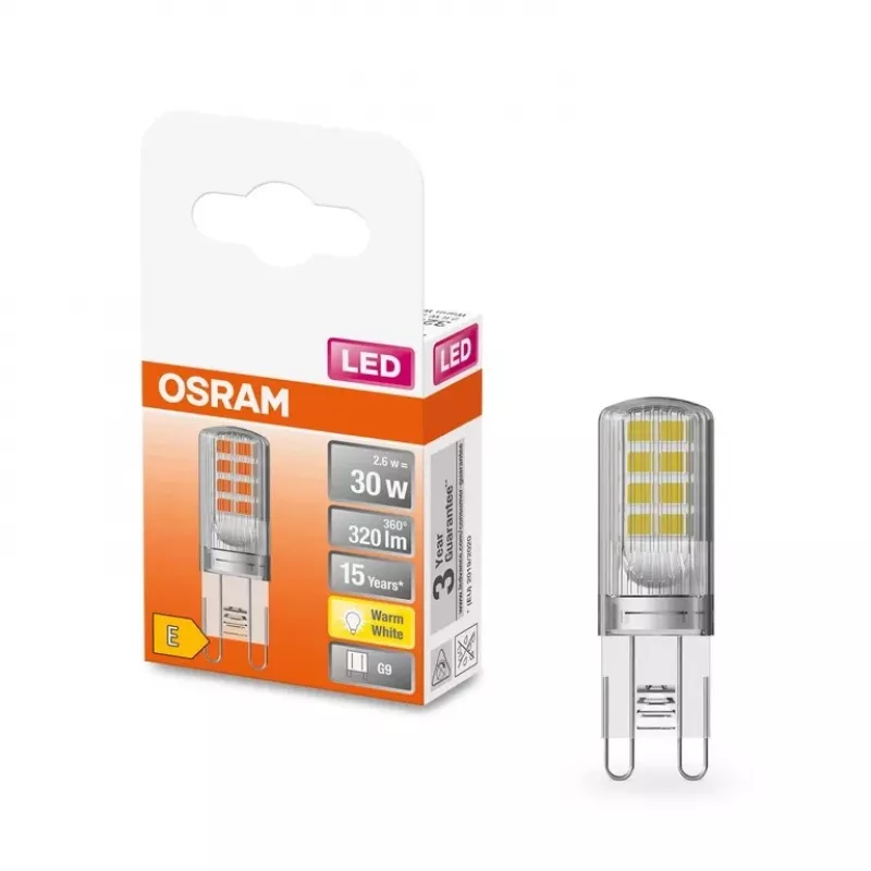 Parathom Clear Cápsula LED | G9 | 2,6 W | Blanco cálido