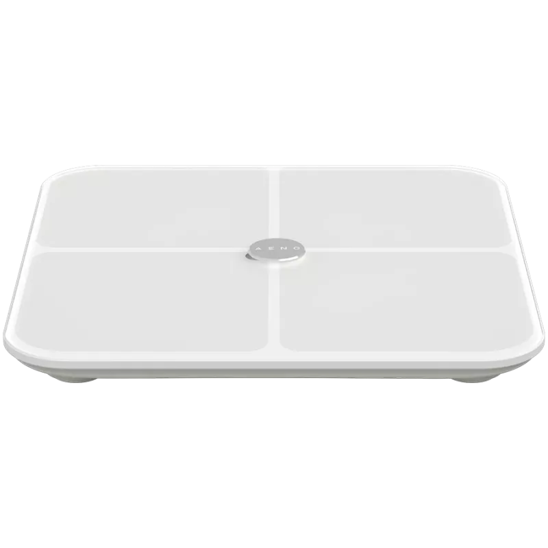 Báscula de grasa corporal AENO BS1S blanca