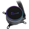Refrigeración líquida todo en uno INTER-TECH LC-360 RGB — Ventilador de 12 cm, rodamiento hidráulico, negro