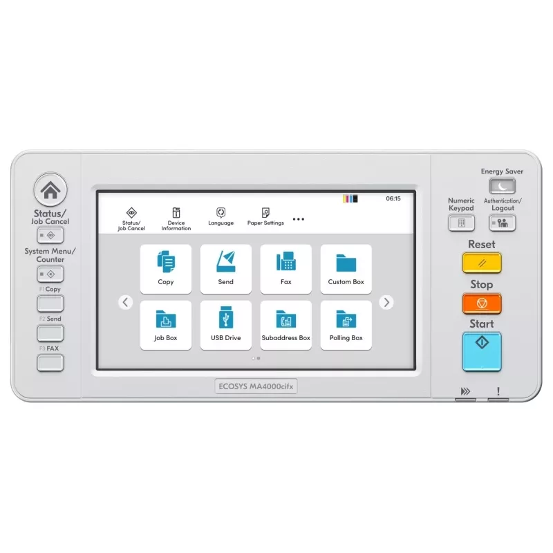 Kyocera ECOSYS MA4000cifx impresora láser color multifunción A4 40 ppm Ethernet LAN USB (SPEC)