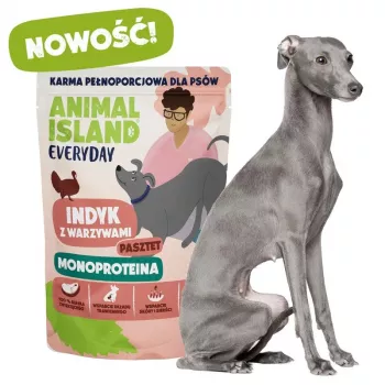 ANIMAL ISLAND Monoproteico pavo para perros 300g
