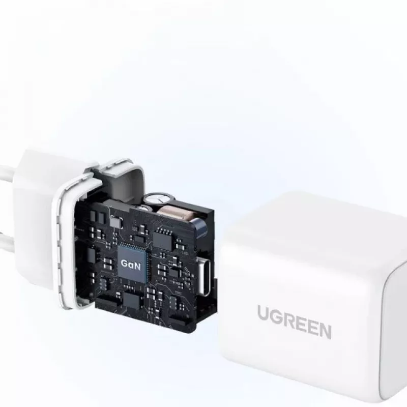 UGREEN Nexode N Series X513 195060 cargador GaN 30W, 1x USB-C, blanco