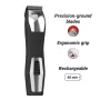 Recortadora Wahl GroomsMan Pro Battery Negro Acero inoxidable 0,7 mm 3 cm