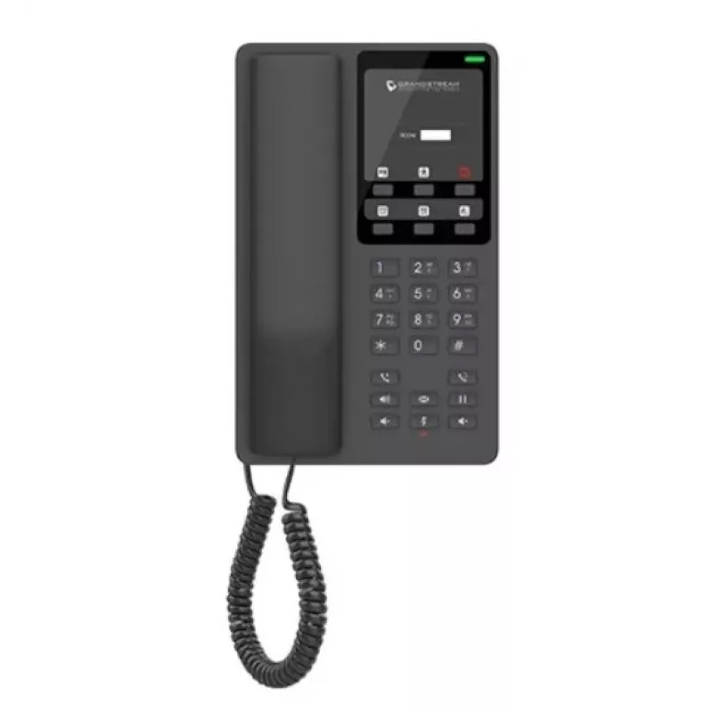 Teléfono IP Grandstream GHP621W Negro 2 líneas LCD Wi-Fi