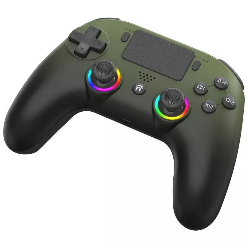 Mando inalámbrico LED Subsonic verde para PS5