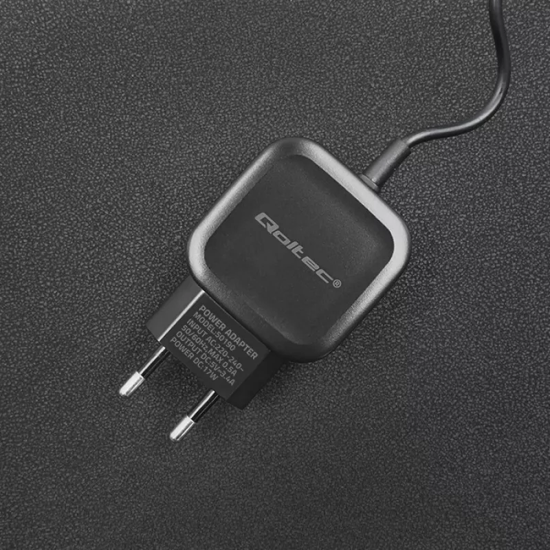 Qoltec 50190 Cargador para dispositivos móviles, Móvil, Tablet, Teléfono, Universal