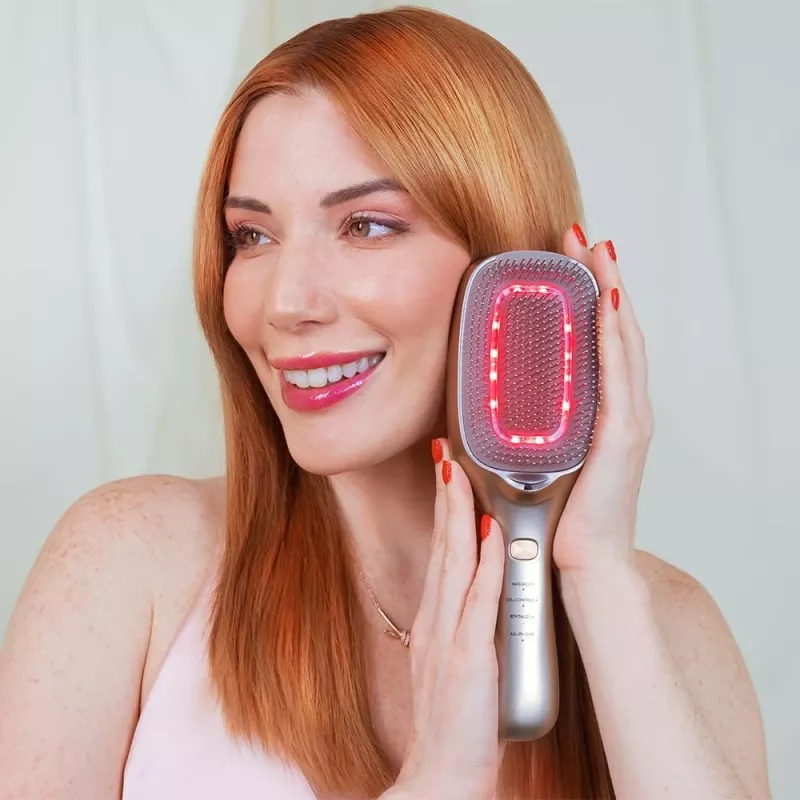 CECOTEC HairCare Revitalize Champagne Cepillo para el pelo A01_EU01_100152