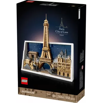 LEGO ARCHITECTURE 21064 París – Ciudad del amor