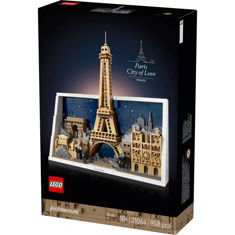 LEGO ARCHITECTURE 21064 París – Ciudad del amor