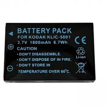 Batería recargable Extra Digital KLIC-5001 3,7 V 1000 mAh para dispositivos portátiles